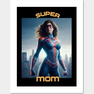 Super Mom Posters and Art